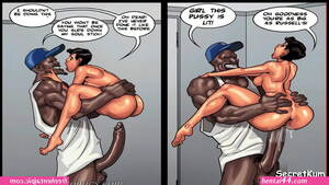 giant black cock cartoon shemale - really big rock hard veiny cock cartoon - Hentai 44