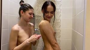 lesbians moaning in the shower - Lesbian shower sex - XVIDEOS.COM