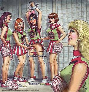 forced femdom toons - Girls don't forget the little sissy has ballet class next. Yes miss we'll  dress him in his pink tutu after we get rid of this lil stiffy as it'll  spoil the ...