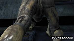 cartoon alien isolation porn - Seductive 3d Cartoon Alien Sweetie Fucked Tough By A Martian -  Darknessporn.com