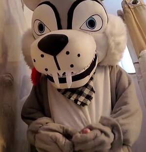 Mascot Porn - Wolf Mascot costume (NOT MINE) - ThisVid.com