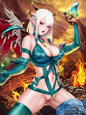 native american cartoon girl nude - Porn image of huge boobs native american snow lesbian nude silver short  hair created by AI