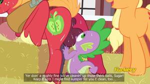 Big Mac Applejack And Spike Mlp Porn - 1378776 - e621