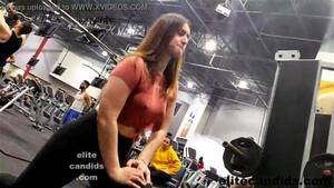 nipple voyeur - Watch Creepin' on Perky Girl at Gym - Gym, Voyeur, Nipples Porn - SpankBang