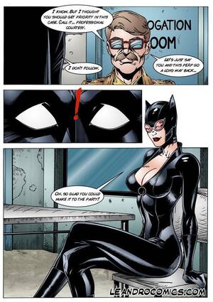 Catwoman Porn Comics - Batman Interrogates Catwoman at XXX Cartoon Sex .Net
