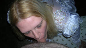 brides giving blowjobs - WifeBucket | Amateur wife gives a blowjob in her wedding dress