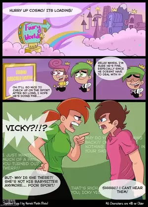 Fairly Oddparents Porn Comic Vicky - SpitFire - Chapter 1 (Fairly Odd Parents) - Western Porn Comics Western Adult  Comix (Page 2)