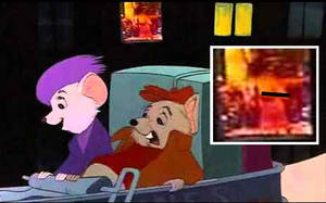 cool world cartoon movie nudes - 3 - In Disney's animated movie The Rescuers you can see a few frames of a