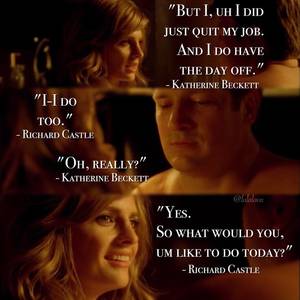 Castle Porn Captions - {Scene 5x01 After The Storm}