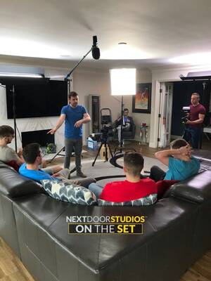 A Black Gay Porn Behind The Scenes On Set - Gay Porn Behind The Scenes: Donte Thick, Zane Williams, Elye Black &  Princeton Price Bareback 4-Way Fuck Fest