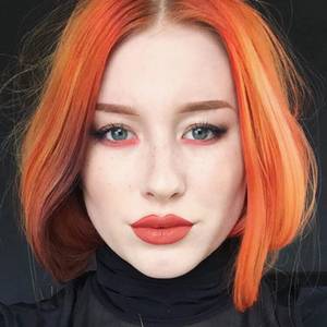 Copper Red - @jelkajpg knocks our socks right the hell off in Vibrant Orange #overtone  #vibrantorange Â· Hair CutsCopper RedVibrantSocksPornStockingsDress ...
