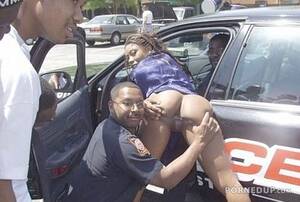 Cop Pussy - Cop spreads open black chicks pussy - Porned Up!