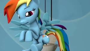 Chubby Porn Rainbow Dash - Rainbow dash has to use the toilet - ThisVid.com