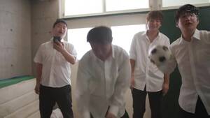 gangbang big boobs teacher - Sexy young Japanese teacher with big boobs and big butts have a gangbang  sex with her students