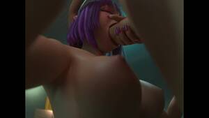 horny anime 3d - Horny Girl Gives Blowjob to Shemale - Anime 3D Porn Video - Rexxx