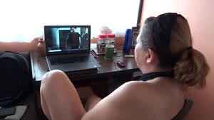 Mature Watching Porn - MATURE GETS EXCITED WATCHING PORN ON LAPTOP AND TURNS ON WEBCAM TO  MASTURBATE LIVE, RECORDING WITH TWO CAMERAS, GIME, VARIOUS ORGASMS, WANTS  ME TO FUCK HER, JERK OFF AND CUMSHOT ON HER