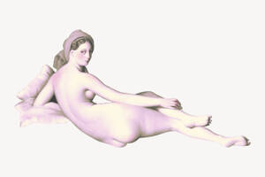 free vintage nude model - Vintage nude - Top vector, png, psd files on Nohat.cc