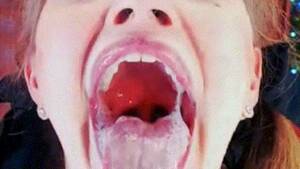 Drooling Mouth - Drooling Mouth And Open Mouth Porn Gif | Pornhub.com