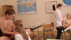 college class orgy - College Whores sex orgy procreation in classroom and at principals office -  Beeg.Porn