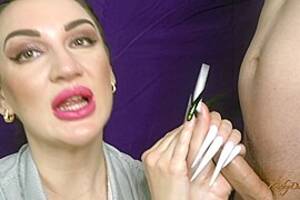 handjob with pointy nails - Super Cumshot Long Stiletto Nails Handjob, full Cumshot fuck video (Nov 23,  2021)