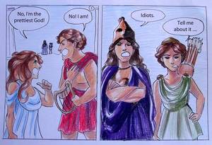 Greek Gods Sex Porn Comic - This is the first page to the comic strips about the Greek Gods I am  currently