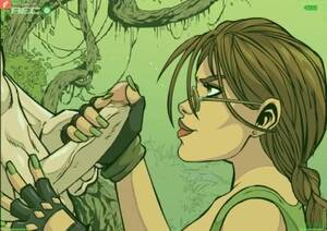 Angelina Cartoon Porn - 3D porn cartoon with Angelina Jolie as Lara Croft