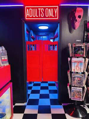 Good Vibes Porn Mondos Mom - I built my dream '80s Mom & Pop Video â€œStoreâ€ in my basement over 4 long  years. #mondovideo ðŸ»ðŸ’¥ðŸ“¼ : r/GenX