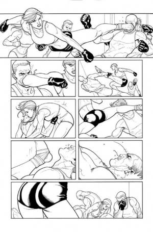 Liberty Meadows Porn Comic - Black Widow by Frank Cho Comic Art