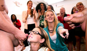 interracial office party - Office Party Cock Blowout, party