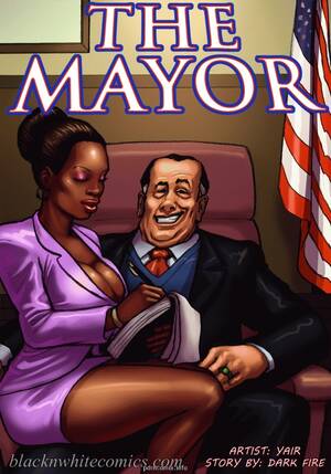 Mayor Interracial Comic Porn - The Mayor- Bnw - Porn Cartoon Comics