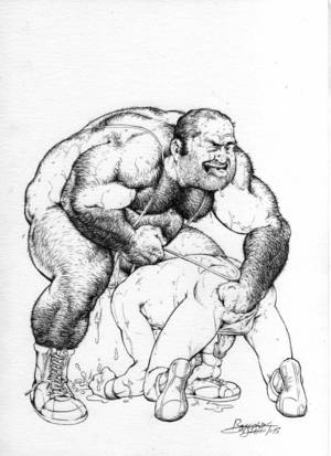 Bara Daddy Gay Porn - Artwork by Bruno Bara !!