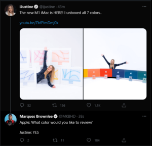 Justine Ezarik Porn - Of course Justine is ganna buy all of the colours : r/mac