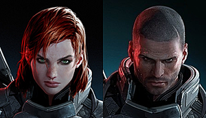 Mass Effect 3 Lesbian Porn - Mass Effect - Commander Shepard / Characters - TV Tropes