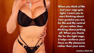 Kinky Femdom Captions Porn - Is your Cage TIGHT? (FemDom Chastity Caption) - Pornhub.com