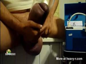 gigantic silicone huge cock - Pumping A Huge Silicone Dick