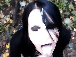 goth cum shot facial - Goth girl facial | xHamster