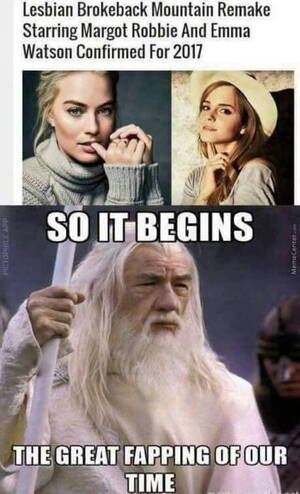 Emma Watson Lesbian Captions - My wrist hurts just thinking about it! - 9GAG