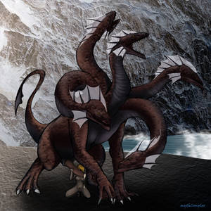 Greek Mythical Creatures Porn - Hydra by mythComplex