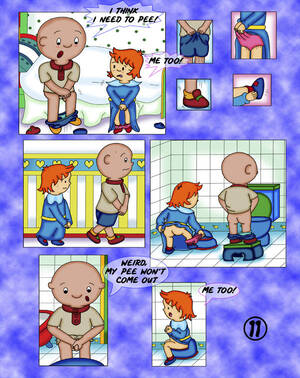 Caillou Porn - Caillou Discovers, Part 1 - Page 12 - Comic Porn XXX