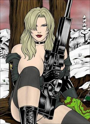 Bullet Bill Porn - Sniper Wolf from Metal Gear Solid http://bestgunsmithingschoolsonline.com