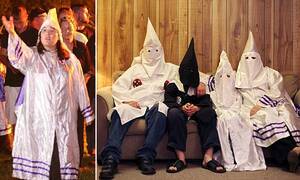 Kkk Porn Black - Female KKK leader believes her hometown would be crime-free without black  people | Daily Mail Online