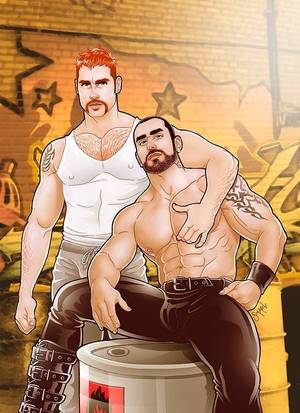 Kinky Gay Porn Drawings - Gay drawings, illustrations, scetches, art, etc.