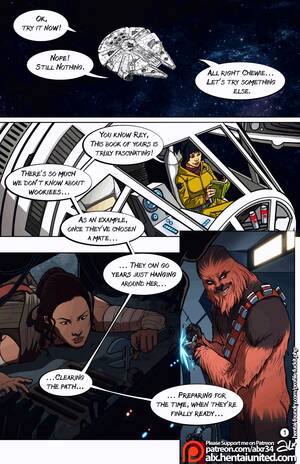 Chewie Leia Porn Hentai - Star Wars: A Complete Guide to Wookie Sex porn comic - the best cartoon porn  comics, Rule 34 | MULT34