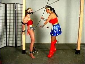 good vs evil lesbian porn - Watch Good vs Evil, Wonderwoman - Lesbian, Straapon, Toy Porn - SpankBang
