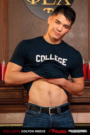 Gay Hawaiian Porn Stars - Falcon Signs Dark Haired Hottie Colton Reece to Exclusive Contract