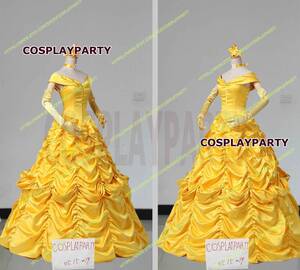Belle Cosplay Porn - Belle Cosplay Dress - Etsy
