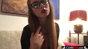 girl with glasses fucked - Hot girl with glasses fucking herself good - CAMS666.com - XVIDEOS.COM