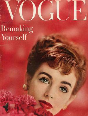 Millie Perkins Porn - Millie Perkin Photo Karen Radkai Vogue Us 1957