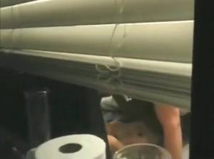 amateur homemade voyeur bedroom window - Voyeur tapes the black neighbor girl fucking her white bf through her bedroom  window