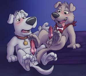 Brian Griffin Anal Porn - e621 2012 3_toes animal_genitalia animal_penis anthro anus balls bed blush  brian_griffin canine canine_penis claws cobaltsynapse collar